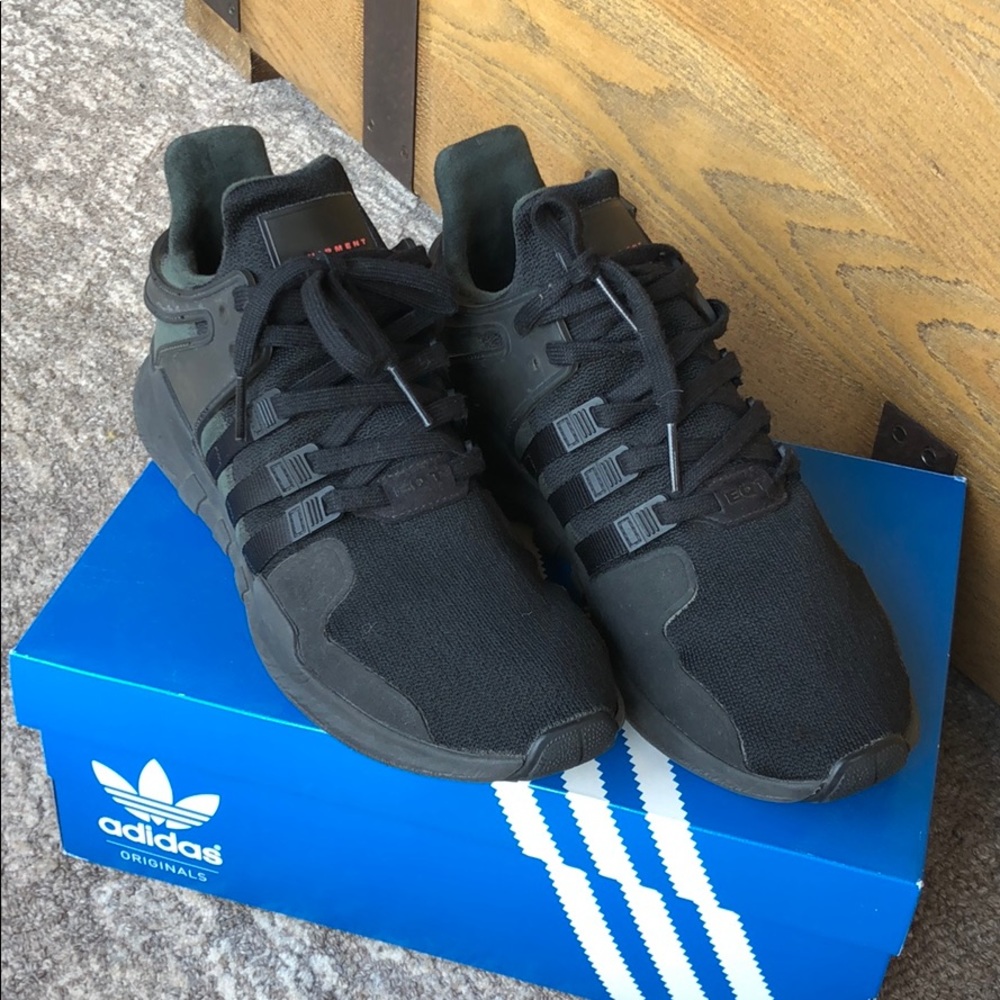Adidas EQT men’s black sneakers